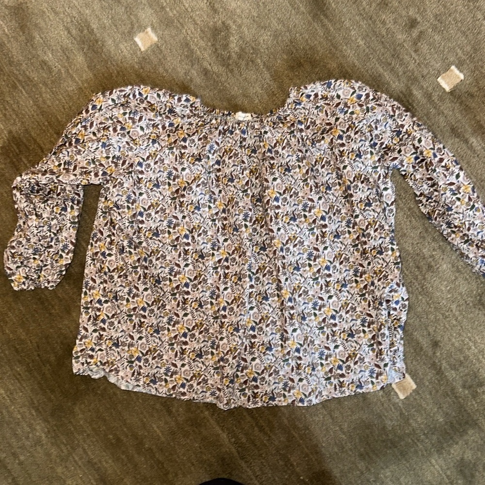 Soor Ploom floral cotton shirt